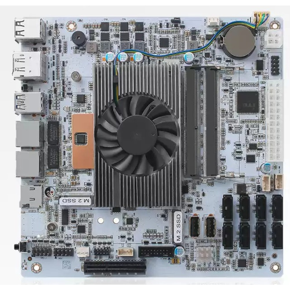Mini Itx Dual 2.5G Nas Motherboard - Mini-ITX ホワイト M11 NAS マザーボード I5-8265U