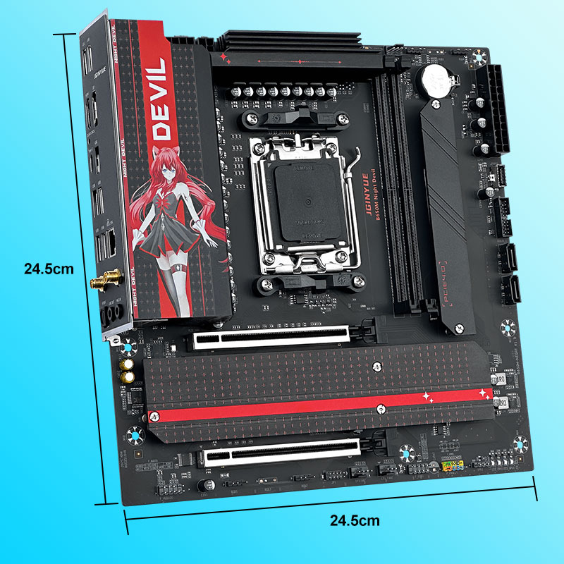 JGINYUE B650M NIGHT DEVIL デスクト - X870E Atx Motherboard のレビューと価格