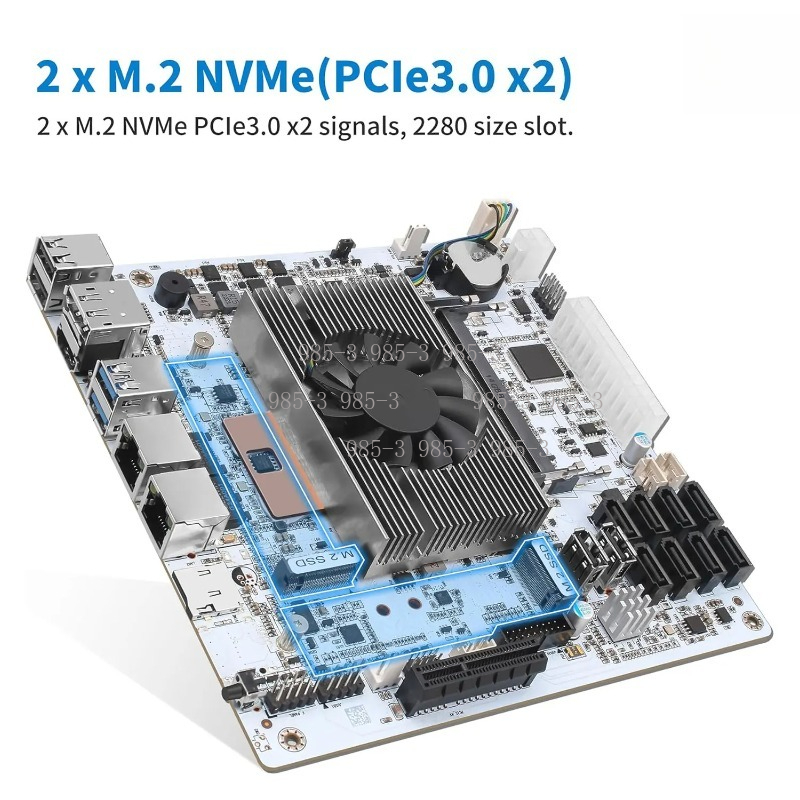 ミニ ITX ホワイト M11 NAS マザーボード I5- - Mini Itx Dual 2.5G Nas Motherboard のレビューと価格