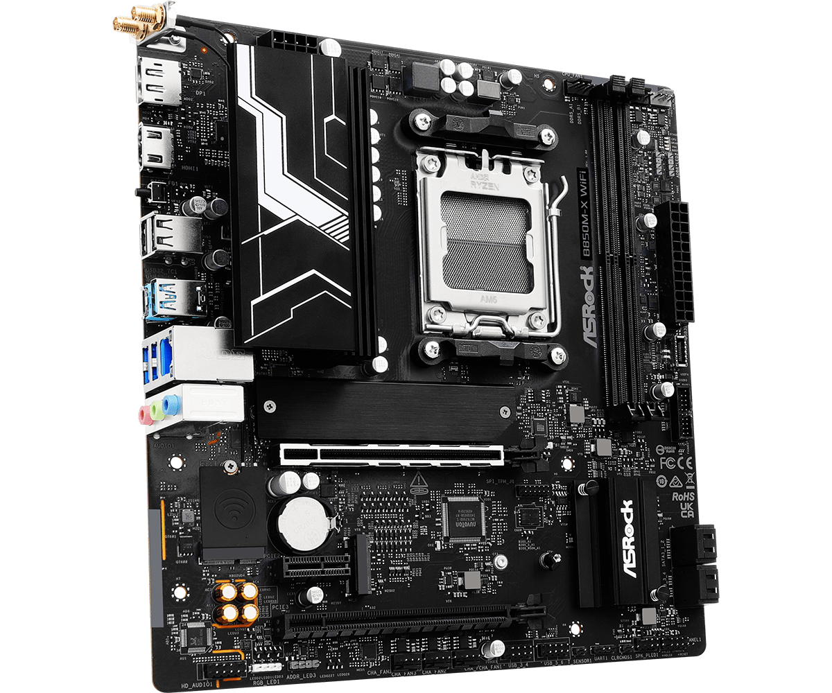 ASROCK 新型 B850M-X WIFI 6E AMD  - X870E Atx Motherboard のレビューと価格